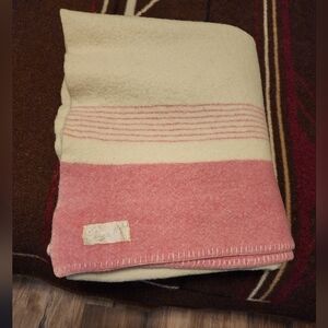 Vintage Cushendale Pure Wool Blanket